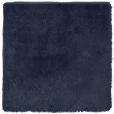 Cumpara ieftin Covor shaggy cu pom inalt, NAVARRA, bleumarin, 120x120 cm