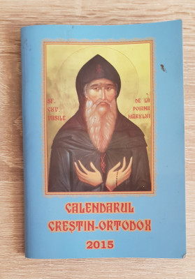 Calendarul creștin-ortodox 2015 foto
