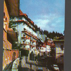 CPIB 17752 CARTE POSTALA - SINAIA. STRADA "30 DECEMBRIE", AUTOTURISM