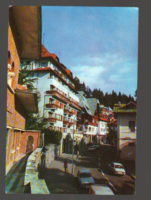 CPIB 17752 CARTE POSTALA - SINAIA. STRADA &quot;30 DECEMBRIE&quot;, AUTOTURISM