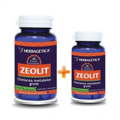 Zeolit Detox 60+30cps Herbagetica foto