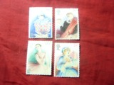 Serie Marea Britanie 1982 -Europa CEPT -Teatru, 4 valori