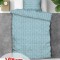 Set de pat single bumbac, 92 gsm, River
