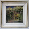 Nicolcea Spineni - Balcic, Ulei pe Lemn, 22x22.5cm, Pictura Veche, Album Arta
