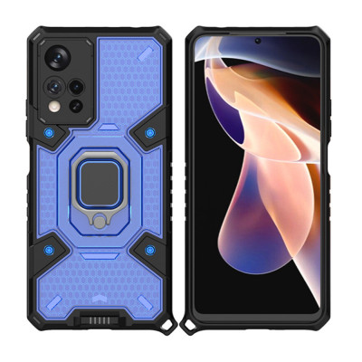 Husa Techsuit Xiaomi Redmi Note 11 Pro+ 5G - Blue foto