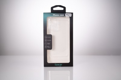Husa Xiaomi Redmi Note 10 S Spacer, transparenta, grosime 1.5mm, protectie suplimentara antisoc la colturi, material flexibil TPU &amp;quot;SPPC-XI-RM-N10S-CLR foto