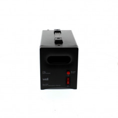 Stabilizator Well automat de tensiune cu releu, 1000 VA, negru foto