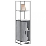 Gossi dulap nalt gri sonoma 35,5x35x139 cm lemn prelucrat