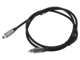 Cablu Toslink Negru Aurit 2m