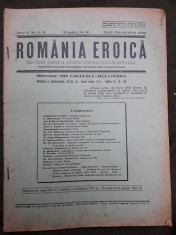 Revista nationalista Romania eroica nr 5-8 1939 foto
