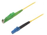 Patch cord fibră optică E2/APC, LC/UPC, 5m, 9/125um