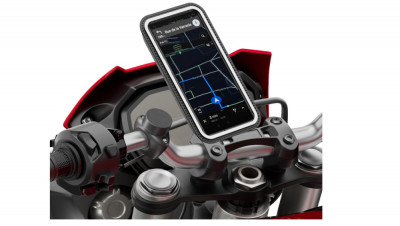 Suport magnetic pentru telefon pentru motociclete Shapeheart, XL - RESIGILAT foto