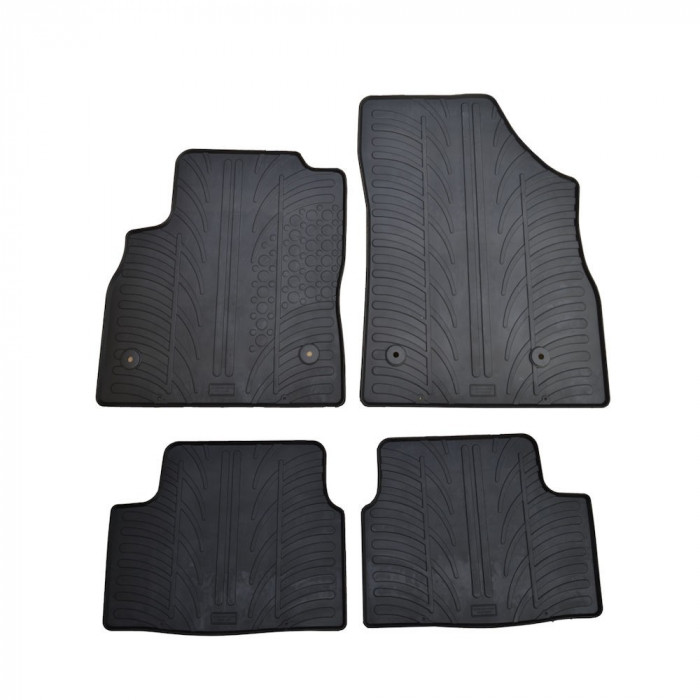 Set covorase auto din cauciuc Opel Astra K 10.2015-2022 (5 usi, Manual), Astra K Sport Tourer 05.2016-2022, Negru, Gledring, 4 buc. AutoDrive ProParts