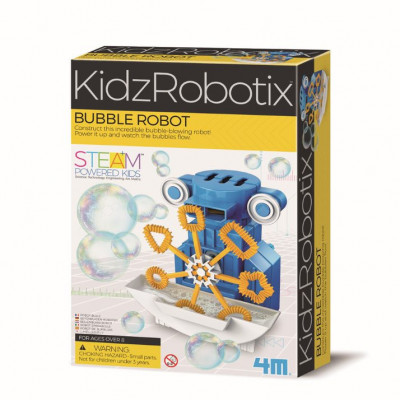 Kit constructie robot - Bubble Robot, Kidz Robotix foto