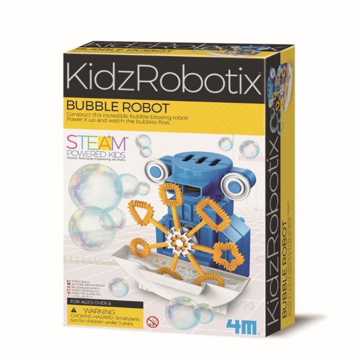 Kit constructie robot - Bubble Robot, Kidz Robotix