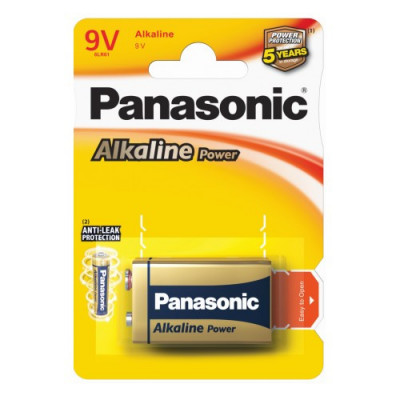 Baterie Panasonic Alkaline Power 6LR61APB- 9V/1BP, blister 1 buc foto