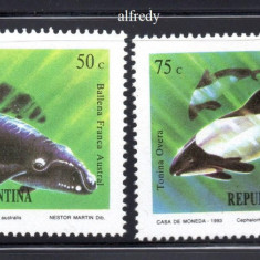 ARGENTINA 1993, Fauna, serie neuzata, MNH