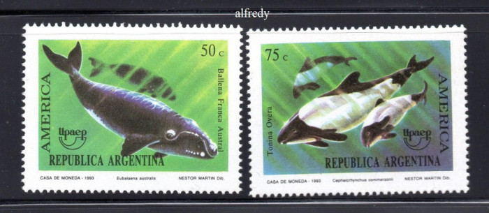 ARGENTINA 1993, Fauna, serie neuzata, MNH