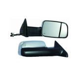 Oglinda usa exterioara DODGE RAM (DS/DJ), 2010-2012, SRL, partea dreapta, reglare electrica; capac cromat; incalzit; geam cromat; memorie; 10 gauri /, SRLine