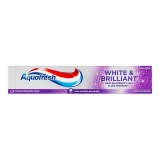 Pastă De Dinți Pentru Albire, Aquafresh, White &amp;amp; Brilliant, Albire Dinți, Respirație Proaspătă, 75 ml