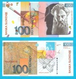 Slovenia (pick 14) 100 Tolarjev 1992 UNC; Rihard Jakopič