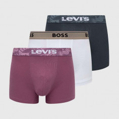 Levi's boxeri 2-pack barbati, culoarea roz