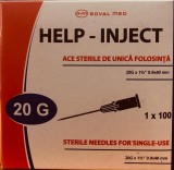 Ace seringa g20 0,90*40mm galben, Roval Med