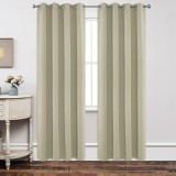 Draperie blackout uni, bej