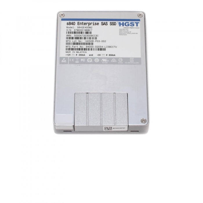 200 GB SSD HGST S840 Enterprise, S842e200m2, SAS, 2.5 Inch