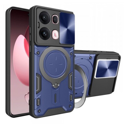 Husa pentru Oppo Reno13 Pro, Techsuit, CamGuard Pro, Albastra foto