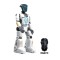 Robot inteligent Bionic Smart cu telecomanda lumini LED sunete si miscari interactive alb - 5