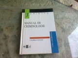 MANUAL DE CRIMINOLOGIE - VALERIAN CIOCLEI