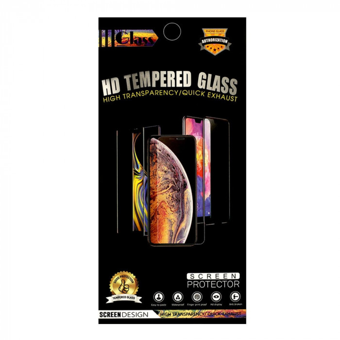 Folie de sticla securizata, duritate 2.5D, pentru iPhone 6 6S, Transparenta