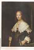 FA131 -Carte Postala- OLANDA - Rijksmuseum, Amsterdam - Rembrand Harmensz Van Rijn. Portrait of Maria Trip, necirculata