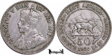1922, 50 Cents - George al V-lea - Africa de Est Britanică | KM 20