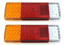 Set Lampa stop SMD 2046 12V-24V cu led-uri: 55 SMD Rezistenta la apa: IP66