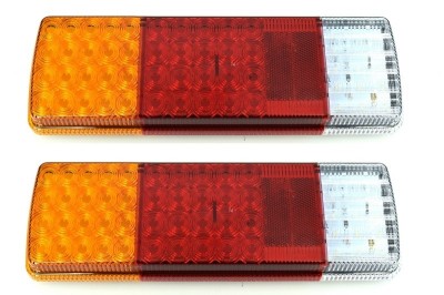 Set Lampa stop SMD 2046 12V-24V cu led-uri: 55 SMD Rezistenta la apa: IP66 foto