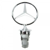 Emblema Star Mercedes Benz, montare pe capota, 133mm