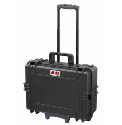 Hard case MAX505S-TR cu roti pentru echipamente de studio foto