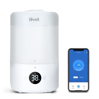 Umidificator de Aer LEVOIT Dual 200S, SMART, WI-FI Ultrasonic, Rezervor 3l, Silentios, Aromaterapie, Functie AUTO, Autonomie 25 Ore foto