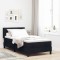 vidaXL Pat boxspring cu saltea cu saltea Negru 100 x 200 cm 3341029