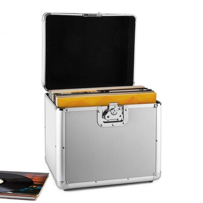 Resident DJ Timp Resident DJ placă de aluminiu capsulă valiză vinil LP dosarului 70 buc argintiu Resident DJ Timp Resident DJ placă de aluminiu capsulă valiză vinil LP dosarului 70 buc argintiu