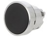 Comutator 22mm Negru cu Apăsare