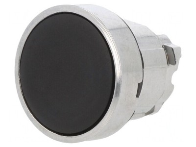 Comutator 22mm Negru cu Apăsare foto