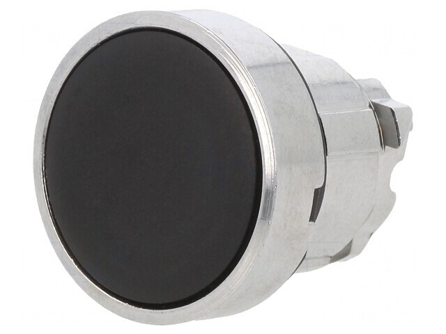 Comutator 22mm Negru cu Apăsare