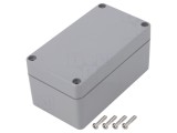 Carcasă universală IP67, dimensiuni 65x115x55mm, gri &icirc;nchis - GAINTA