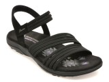 Cumpara ieftin Sandale SKECHERS negre, REGGAE SLIM, din material textil