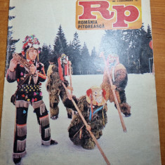 romania pitoreasca ianuarie 1981-art.fantanele,lopatari,eforie nord,vatra dornei