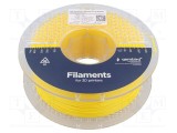 Filament PLA 1,75mm galben 210-240&deg;C 1kg GEMBIRD High Speed
