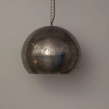 Lustra tip pendul Ceres, metal, argintiu, 35 x 40 x 120 cm